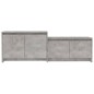 vidaXL Mobile TV Grigio Cemento 146,5x35x50 cm in Truciolato vidaXL Mobile TV Grigio Cemento 146,5x35x50 cm in Truciolato