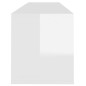 vidaXL Mobile TV Bianco Lucido 120x30x40,5 cm in Truciolato vidaXL Mobile TV Bianco Lucido 120x30x40,5 cm in Truciolato