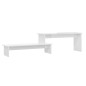 vidaXL Mobile Porta TV Bianco Lucido 180x30x43 cm in Truciolato vidaXL Mobile Porta TV Bianco Lucido 180x30x43 cm in Truciolato