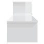 vidaXL Mobile Porta TV Bianco Lucido 180x30x43 cm in Truciolato vidaXL Mobile Porta TV Bianco Lucido 180x30x43 cm in Truciolato