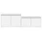 vidaXL Mobile TV Bianco 146,5x35x50 cm in Truciolato vidaXL Mobile TV Bianco 146,5x35x50 cm in Truciolato