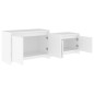 vidaXL Mobile TV Bianco 146,5x35x50 cm in Truciolato vidaXL Mobile TV Bianco 146,5x35x50 cm in Truciolato