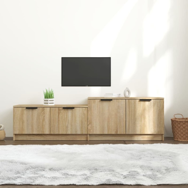 vidaXL Mobile Porta TV Rovere Sonoma 158,5x36x45 cm Legno Multistrato vidaXL Mobile Porta TV Rovere Sonoma 158,5x36x45 cm Legno Multistrato