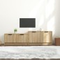 vidaXL Mobile Porta TV Rovere Sonoma 158,5x36x45 cm Legno Multistrato vidaXL Mobile Porta TV Rovere Sonoma 158,5x36x45 cm Legno Multistrato