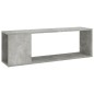 vidaXL Mobile TV Grigio Cemento 100x24x32 cm in Truciolato vidaXL Mobile TV Grigio Cemento 100x24x32 cm in Truciolato