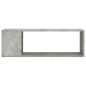 vidaXL Mobile TV Grigio Cemento 100x24x32 cm in Truciolato vidaXL Mobile TV Grigio Cemento 100x24x32 cm in Truciolato