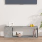 vidaXL Mobile TV Grigio Cemento 100x24x32 cm in Truciolato vidaXL Mobile TV Grigio Cemento 100x24x32 cm in Truciolato
