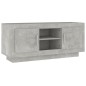 vidaXL Mobile Porta TV Grigio Cemento 102x35x45cm in Legno Multistrato vidaXL Mobile Porta TV Grigio Cemento 102x35x45cm in Legno Multistrato