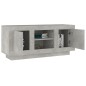 vidaXL Mobile Porta TV Grigio Cemento 102x35x45cm in Legno Multistrato vidaXL Mobile Porta TV Grigio Cemento 102x35x45cm in Legno Multistrato