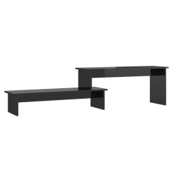 vidaXL Mobile TV Nero Lucido 180x30x43 cm in Truciolato