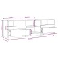 vidaXL Mobile Porta TV Bianco 150x33,5x45 cm in Legno Multistrato vidaXL Mobile Porta TV Bianco 150x33,5x45 cm in Legno Multistrato