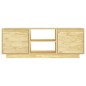 vidaXL Mobile Porta TV 110x30x40 cm in Legno Massello di Pino