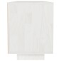 vidaXL Mobile Porta TV Bianco 110x30x40 cm in Legno Massello di Pino vidaXL Mobile Porta TV Bianco 110x30x40 cm in Legno Massello di Pino