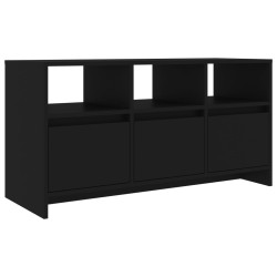 vidaXL Mobile Porta TV Nero 102x37,5x52,5 cm in Truciolato