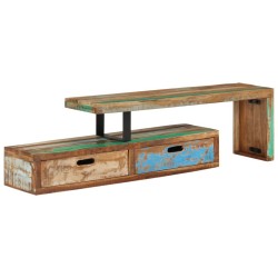 vidaXL Supporto TV in Legno Massello di Recupero