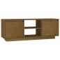 vidaXL Mobile Porta TV Marrone Miele 110x30x40 cm in Legno di Pino vidaXL Mobile Porta TV Marrone Miele 110x30x40 cm in Legno di Pino