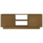 vidaXL Mobile Porta TV Marrone Miele 110x30x40 cm in Legno di Pino vidaXL Mobile Porta TV Marrone Miele 110x30x40 cm in Legno di Pino