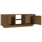 vidaXL Mobile Porta TV Marrone Miele 110x30x40 cm in Legno di Pino vidaXL Mobile Porta TV Marrone Miele 110x30x40 cm in Legno di Pino