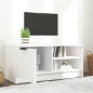 vidaXL Mobile Porta TV Bianco 80x35x36,5 cm in Legno Multistrato vidaXL Mobile Porta TV Bianco 80x35x36,5 cm in Legno Multistrato