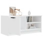 vidaXL Mobile Porta TV Bianco 80x35x36,5 cm in Legno Multistrato vidaXL Mobile Porta TV Bianco 80x35x36,5 cm in Legno Multistrato