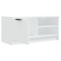 vidaXL Mobile Porta TV Bianco 80x35x36,5 cm in Legno Multistrato vidaXL Mobile Porta TV Bianco 80x35x36,5 cm in Legno Multistrato