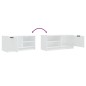 vidaXL Mobile Porta TV Bianco 80x35x36,5 cm in Legno Multistrato vidaXL Mobile Porta TV Bianco 80x35x36,5 cm in Legno Multistrato