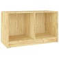vidaXL Mobile Porta TV 70x33x42 cm in Legno Massello di Pino vidaXL Mobile Porta TV 70x33x42 cm in Legno Massello di Pino
