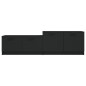 vidaXL Mobile Porta TV Nero 158,5x36x45 cm in Legno Multistrato vidaXL Mobile Porta TV Nero 158,5x36x45 cm in Legno Multistrato