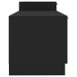 vidaXL Mobile Porta TV Nero 158,5x36x45 cm in Legno Multistrato vidaXL Mobile Porta TV Nero 158,5x36x45 cm in Legno Multistrato