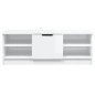 vidaXL Mobile Porta TV Bianco Lucido 102x35,5x36,5cm Legno Multistrato vidaXL Mobile Porta TV Bianco Lucido 102x35,5x36,5cm Legno Multistrato
