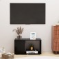 vidaXL Mobile TV Nero 60x24x32 cm in Truciolato vidaXL Mobile TV Nero 60x24x32 cm in Truciolato