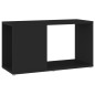 vidaXL Mobile TV Nero 60x24x32 cm in Truciolato vidaXL Mobile TV Nero 60x24x32 cm in Truciolato