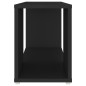 vidaXL Mobile TV Nero 60x24x32 cm in Truciolato vidaXL Mobile TV Nero 60x24x32 cm in Truciolato