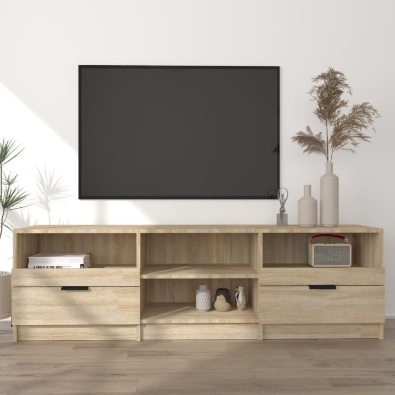 vidaXL Mobile per TV Rovere Sonoma 150x33,5x45cm Legno Ingegnerizzato vidaXL Mobile per TV Rovere Sonoma 150x33,5x45cm Legno Ingegnerizzato
