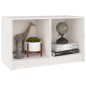 vidaXL Mobile Porta TV Bianco 70x33x42 cm in Legno Massello di Pino vidaXL Mobile Porta TV Bianco 70x33x42 cm in Legno Massello di Pino