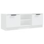 vidaXL Mobile Porta TV Bianco 102x35x36,5 cm in Legno Multistrato vidaXL Mobile Porta TV Bianco 102x35x36,5 cm in Legno Multistrato