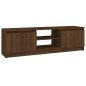 vidaXL Mobile TV Rovere Marrone 120x30x35,5 cm in Legno Multistrato vidaXL Mobile TV Rovere Marrone 120x30x35,5 cm in Legno Multistrato