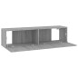 vidaXL Mobile Muro TV Grigio Sonoma 120x30x30cm Legno Ingegnerizzato vidaXL Mobile Muro TV Grigio Sonoma 120x30x30cm Legno Ingegnerizzato