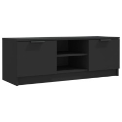 vidaXL Mobile Porta TV Nero 102x35x36,5 cm in Legno Multistrato