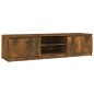vidaXL Mobile TV Rovere Fumo 140x40x35,5 cm in Legno Multistrato vidaXL Mobile TV Rovere Fumo 140x40x35,5 cm in Legno Multistrato