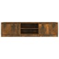 vidaXL Mobile TV Rovere Fumo 140x40x35,5 cm in Legno Multistrato vidaXL Mobile TV Rovere Fumo 140x40x35,5 cm in Legno Multistrato