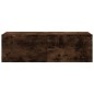 vidaXL Mobile TV a Parete Rovere Fumo 100x30x30cm Legno Ingegnerizzato vidaXL Mobile TV a Parete Rovere Fumo 100x30x30cm Legno Ingegnerizzato