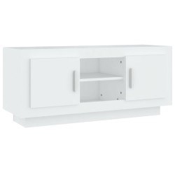 vidaXL Mobile Porta TV Bianco 102x35x45 cm in Legno Multistrato