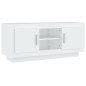 vidaXL Mobile Porta TV Bianco 102x35x45 cm in Legno Multistrato vidaXL Mobile Porta TV Bianco 102x35x45 cm in Legno Multistrato