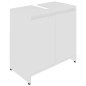 Armadio da Bagno Bianco 60x33x61 cm in Truciolato Armadio da Bagno Bianco 60x33x61 cm in Truciolato