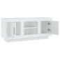 vidaXL Mobile Porta TV Bianco 102x35x45 cm in Legno Multistrato vidaXL Mobile Porta TV Bianco 102x35x45 cm in Legno Multistrato