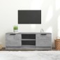 vidaXL Mobile Porta TV Grigio Cemento 102x35x36,5 cm Legno Multistrato vidaXL Mobile Porta TV Grigio Cemento 102x35x36,5 cm Legno Multistrato