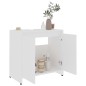 Armadio da Bagno Bianco 60x33x61 cm in Truciolato Armadio da Bagno Bianco 60x33x61 cm in Truciolato