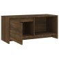 vidaXL Mobile Porta TV Rovere Marrone 90x35x40 cm in Truciolato vidaXL Mobile Porta TV Rovere Marrone 90x35x40 cm in Truciolato