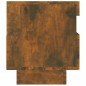 vidaXL Mobile Porta TV con Luci LED Rovere Fumo 80x35x40 cm vidaXL Mobile Porta TV con Luci LED Rovere Fumo 80x35x40 cm